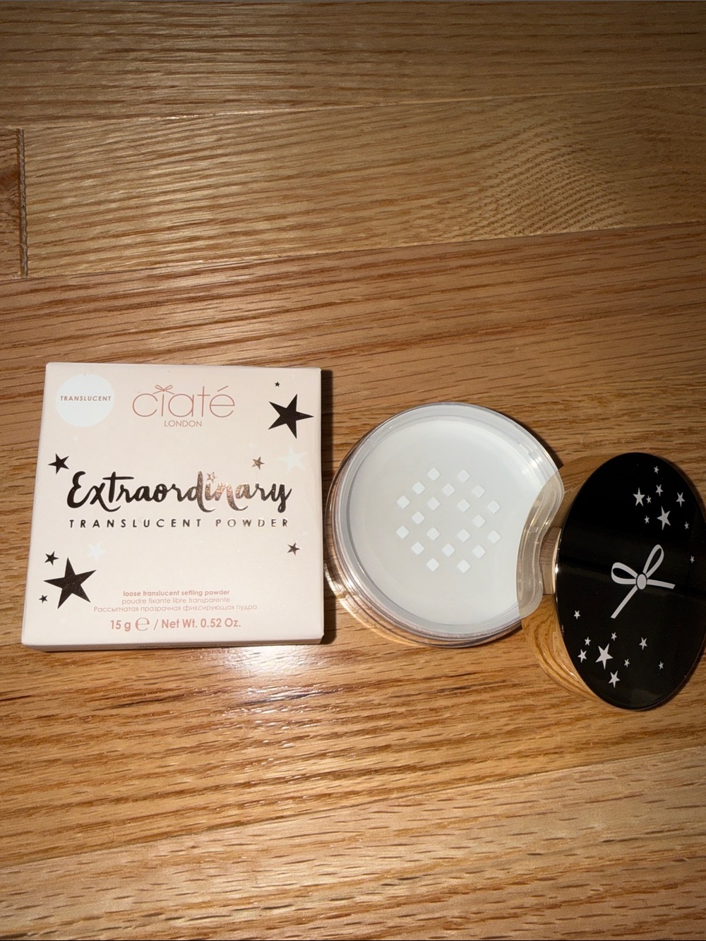 Ciate London extraordinary translucent loose powder full size new in box sealed